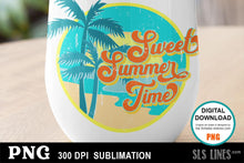 Load image into Gallery viewer, Summer Sublimation - Sweet Summer Time PNG
